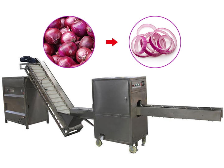 commercial onion ring cutter machine for sale