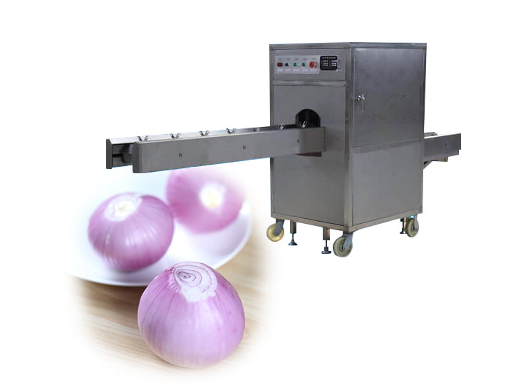 electric onion root cutting machine